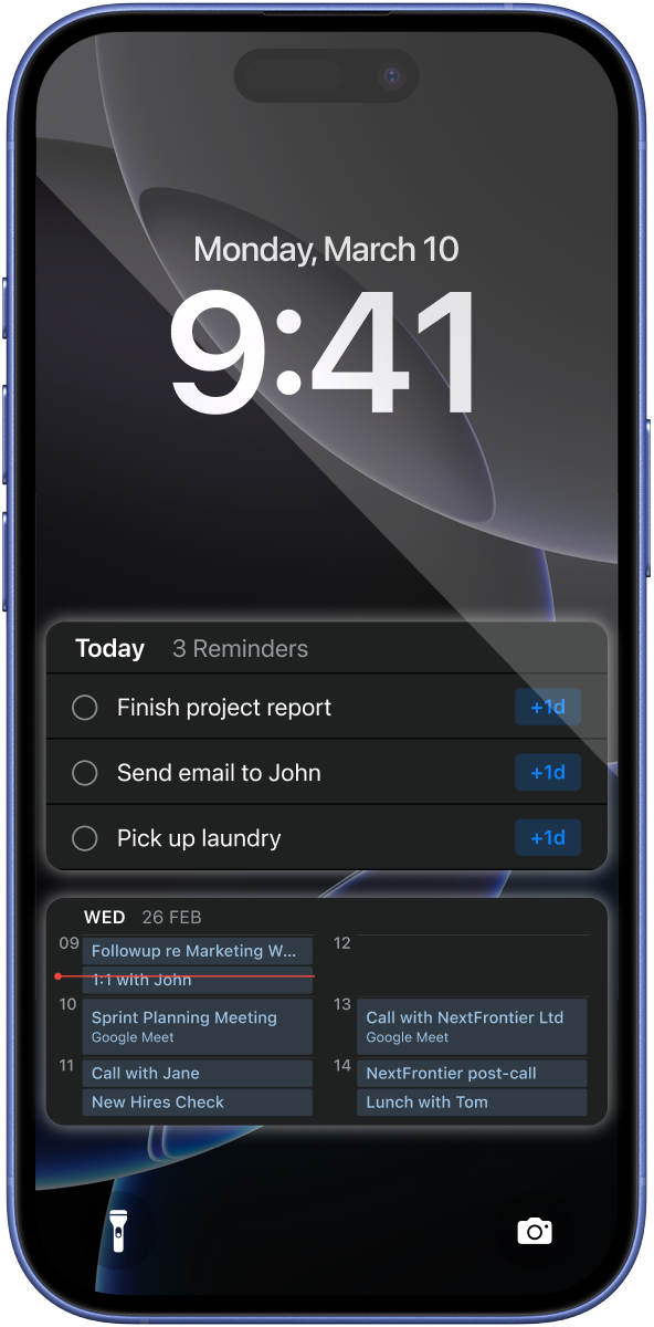 ActiveDay on iPhone